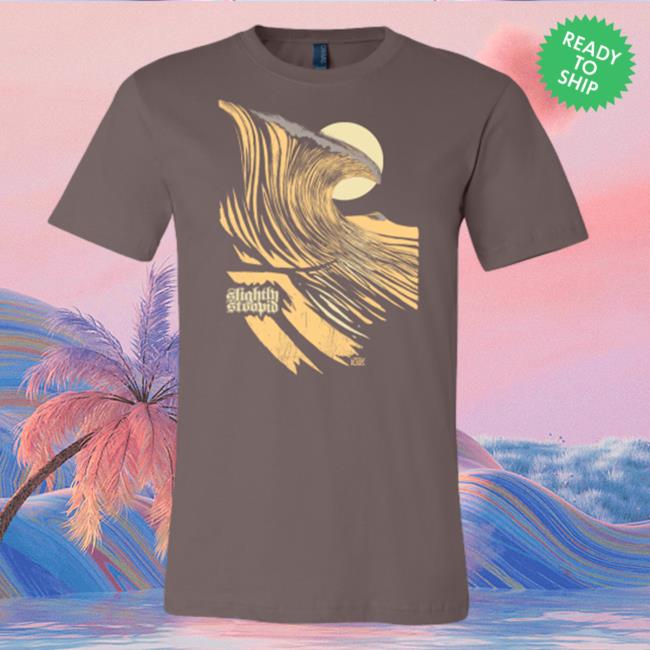 Official Slightly Stoopid Merch Coffee Surf Co. X Alders Shirt