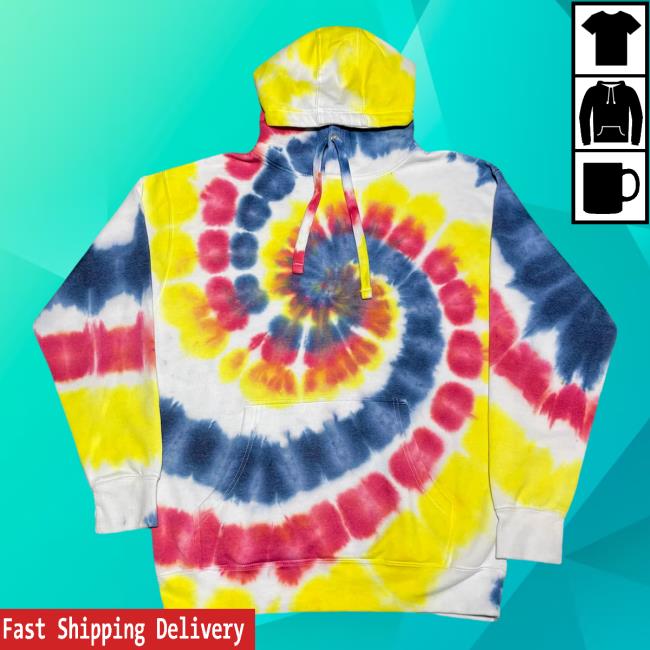 Official The Tie Dye Company Mcdonald Swirl Tie Dye Sweaters
