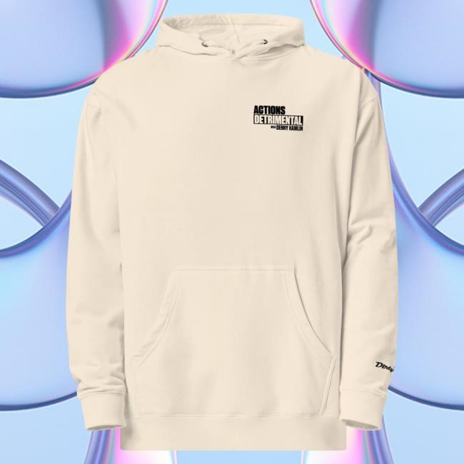 Dirty Media Actions Detrimental Logo Hooded Sweatshirt Dirty Media Shop Store Merch Official