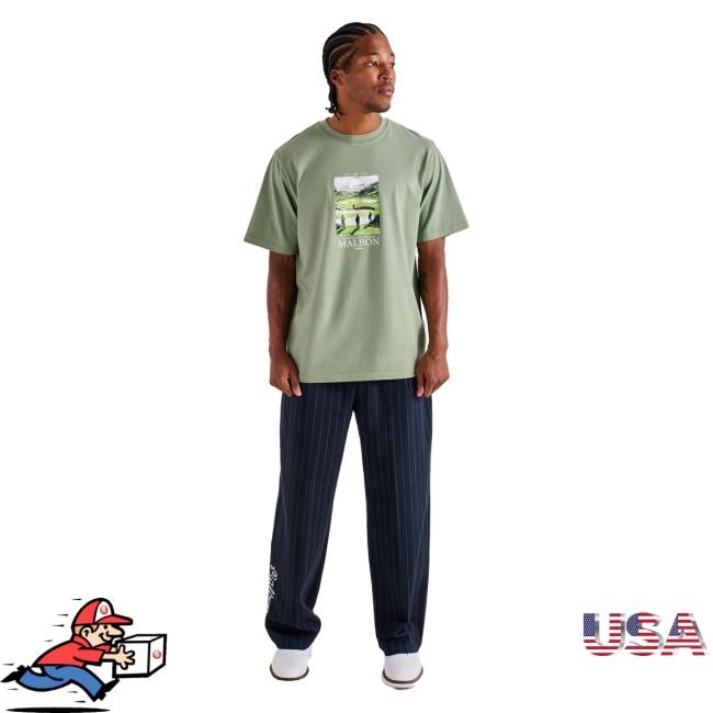 Malbon Golf Bermuda Lowlands Tee Graphic Malbon Golf Bermuda Lowlands Heritage Shirt