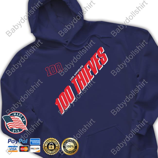 Official Stockx Merch Los Angeles 100 Thieves Alumni Collection Shirt