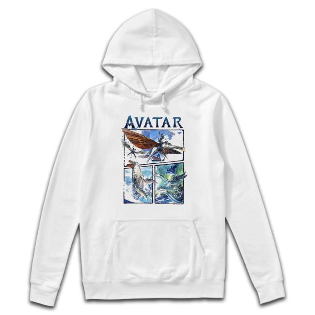 Official Pandora Avatar The Way of Water Air And Sea Flight Jake Sully Neytiri Shirt