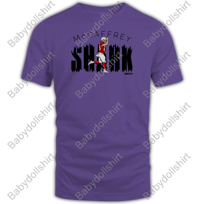 Official Christian Mccaffrey San Francisco Shark Shirt