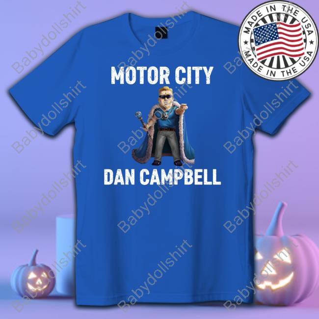 Motor City Dan Campbell Tee Shirt