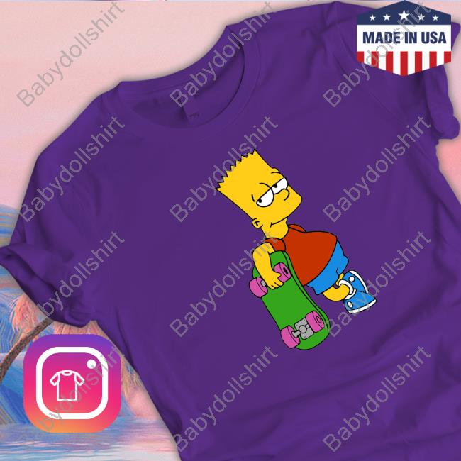 Official Bart Simpson Skis Cap