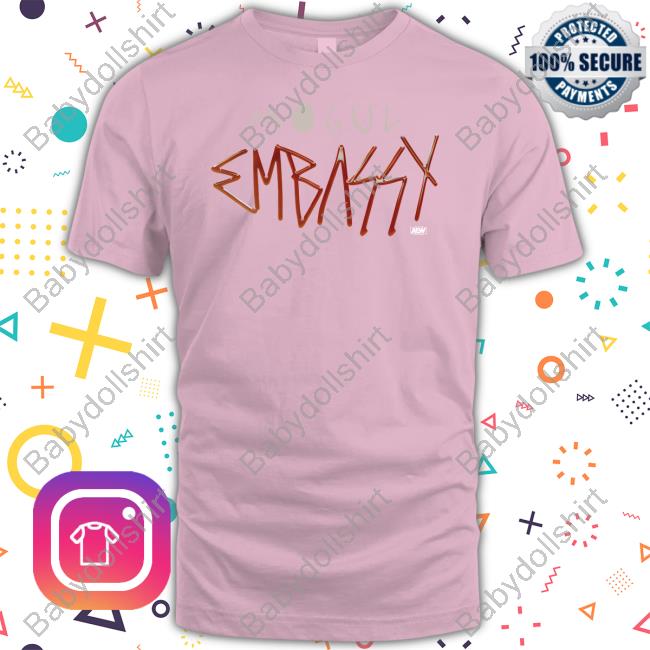 All Elite Wrestling Merchandise Mogul Embassy Logo Tee Shirt