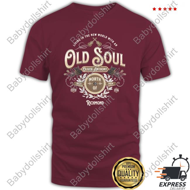 Oliver Anthony Official Merchandise Oliver Anthony Crewneck Sweatshirt Richman North Of Richmond