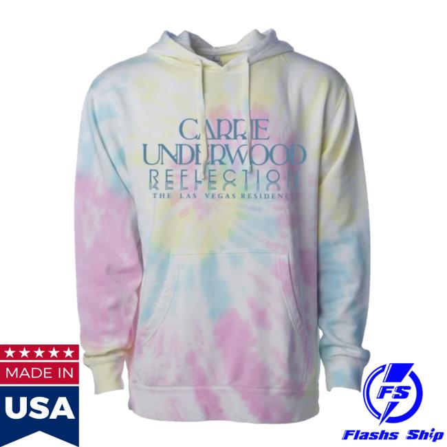Official Carrie Underwood Tie Dye Reflection Pullover Sweatshirt