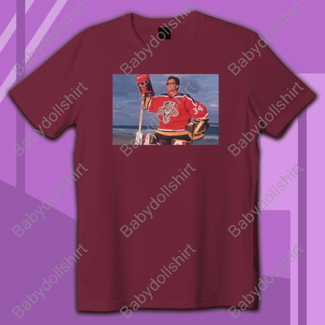 Vintage Hockey Shop John Vanbiesbrouck For The Florida Panthers Hoodie