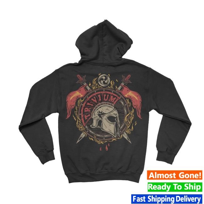 Trivium - Knight Helmet New Hoodie Trivium Merch