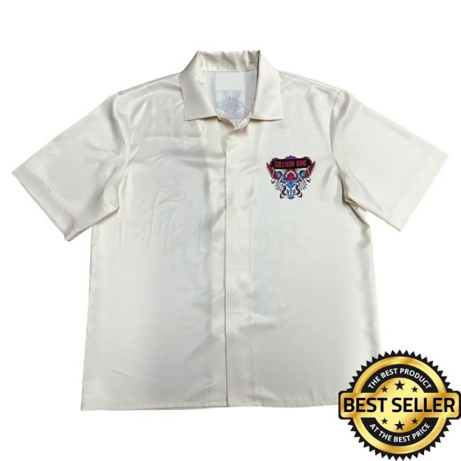 Official Sullivan King Merch "Reckless Beach Club" Button Up Shirt 2024 (Demented Skull) Shirt 2024 Sullivan King Apparel Shop SullivanKing