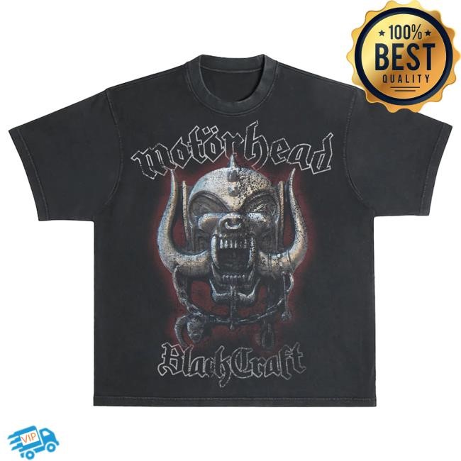 Official Blackcraft Cult Motörhead x Blackcraft Bad Magic Tshirt