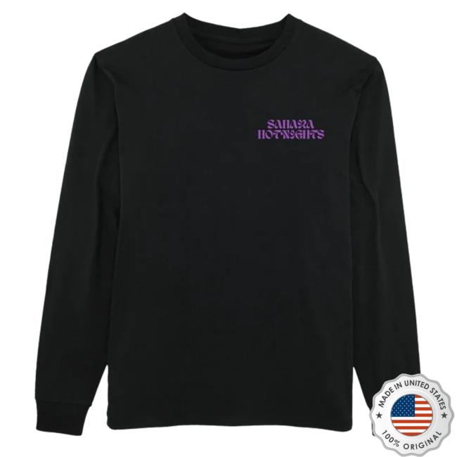 Official Sahara Hotnights Merch Sahara Hotnights Circle Black Shirt