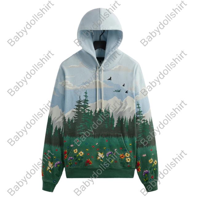 Official Kith Clothing Store Shop Merch Kith Scenic Fleece Nelson Crewneck