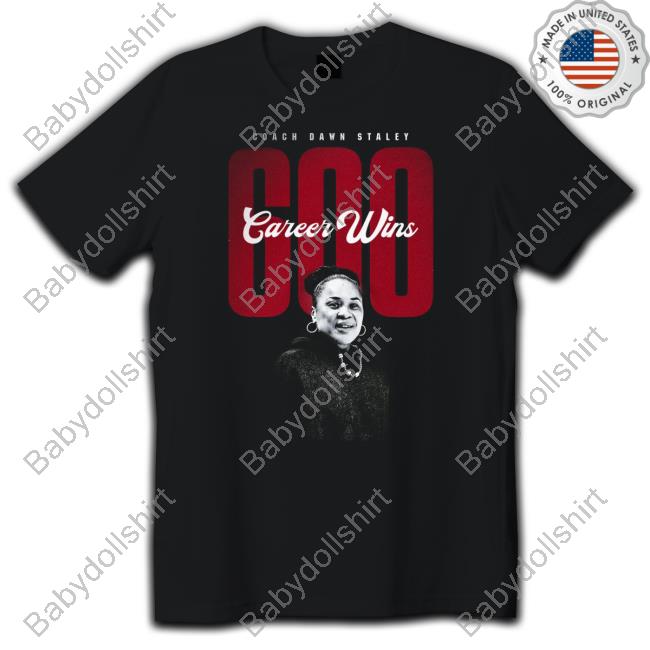 Official Coach Dawn Staley 600 Career Wins Shirts
