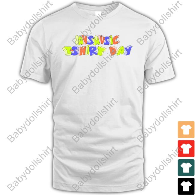 Official Ausmusic T-Shirt Day Unisex - 2023 White Long Sleeve Tee