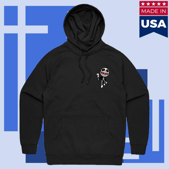 Official Gorillaz Merch Store Gorillaz Bonesy Pocket Attractive Hoodie Gorillaz Apparel Clothing Shop