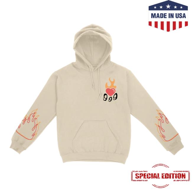 Official Juice Wrld Merch 999 Club Skull Puff Crewneck Sweatshirt