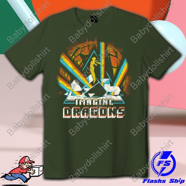 Official I Magine Dragons Merch Vintage Graphic T-Shirt