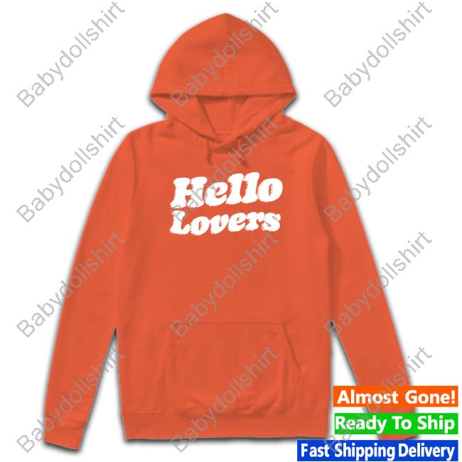 Official Hello Lovers Logo Navy Crewneck
