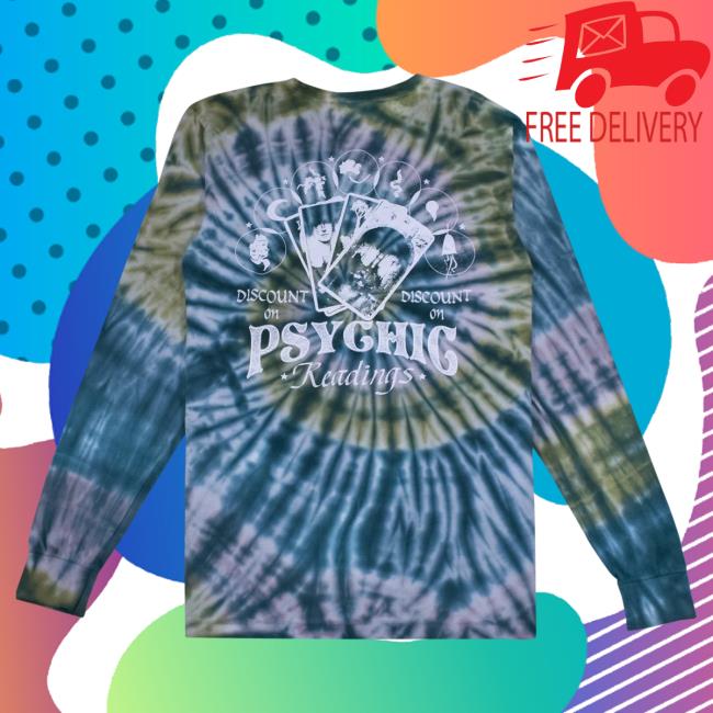Official Circa Survive Psychic Readings A Dream About Love Long Sleeve New Shirt Tie Dye Circasurvive