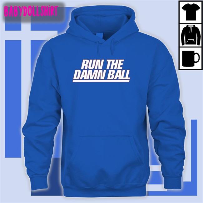Jomboy Media Shop Run The Damn Ball Shirt Talkin’ Giants