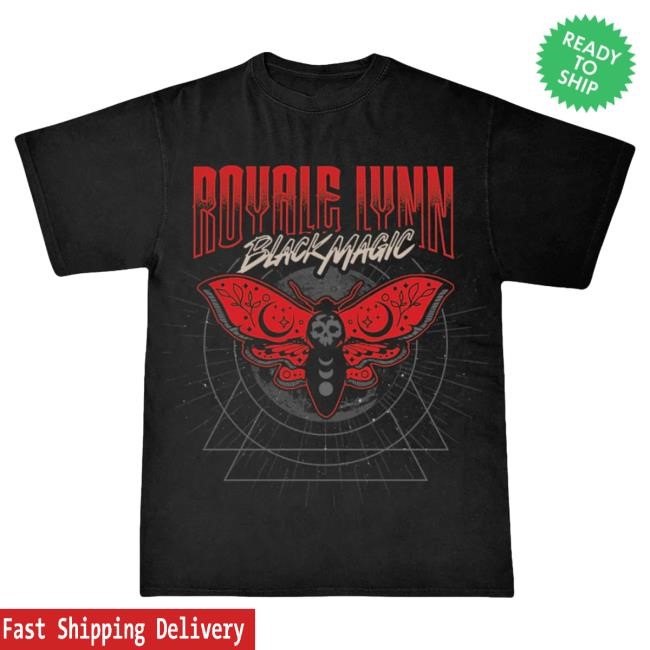 Royale Lynn Moth Hot Shirt (Black) Royale Lynn Official Merch