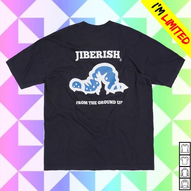 Official Jiberish Apparel Clothing From The Ground Up Popover Shirt