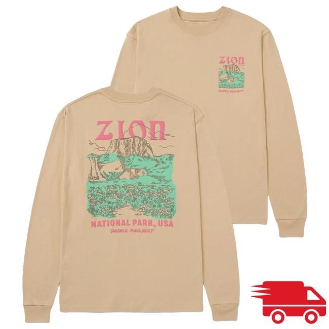 Shop Zion L/S Shirt Inspired By Zion National Park – Parks Project