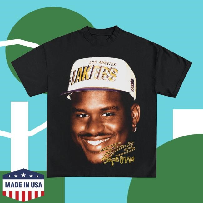 Shaquille O'neal Graphic New Shirt