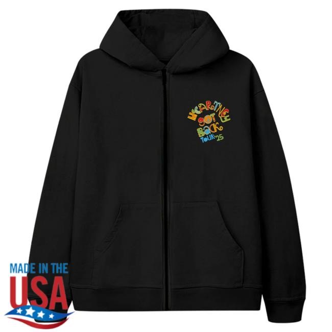 Official Paul Mccartney Shop Got Back 2025 Peace Zip Hood