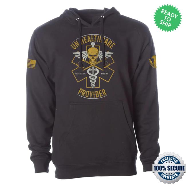Official The Fat Electrician Merch Bunker Branding The Fat Electrician Un-Healthcare Provider Crew neck Sweatshirt BunkerBranding
