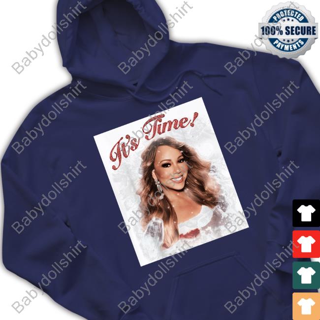 Official Mariah Carey It's Time Tee Shirt