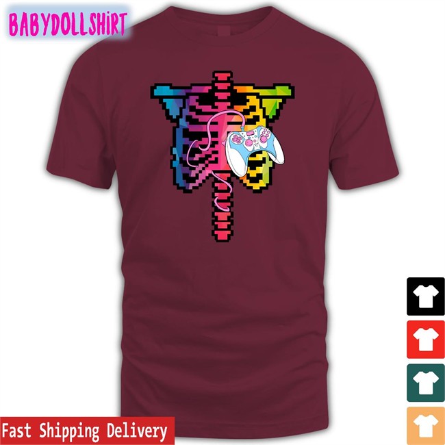 Dead By Daylight Shop Feng Min's Glowing Rib Cage Zip Up Hooded