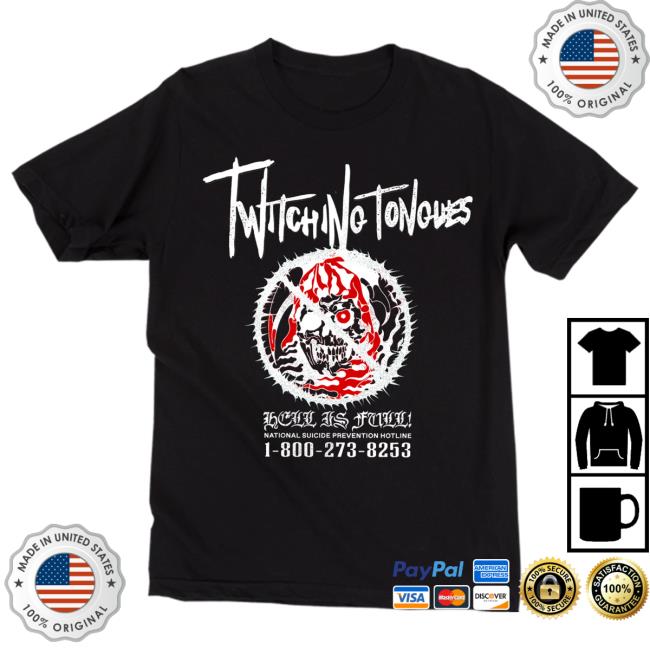 Closed Casket Activities Twitching Tongues - Hell Is Full Shirt