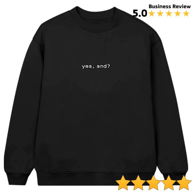 Official Ariana Grande Merch Store Ariana Grande yes, and? Sweater Ariana Grande Apparel Clothing Shop ArianaGrande