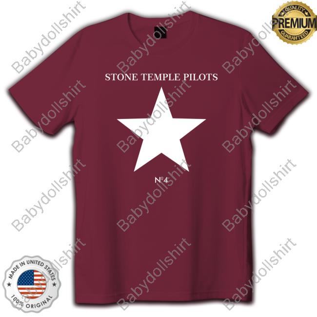 Official Stone Temple Pilots Merch NO.4 Stone Temple Pilots T-Shirt