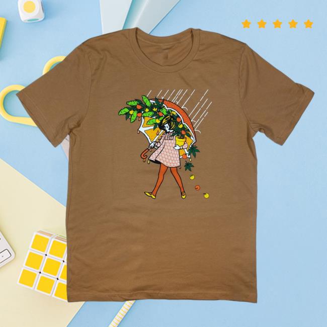 Slinger Apparel Store Shop Citrus Terp Girl Shirt 2023 Brown Pyroscopic