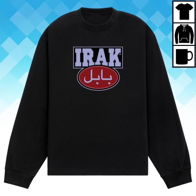 Authentic Irak X Babylon - 'Babylon Is A City' Long Sleeve Tee La Heavyweight Irak X Babylon - 'Babylon Is A City' Long Sleeve Tee La