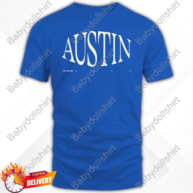 Official Post Malone Merch Austin 2023 T Shirts