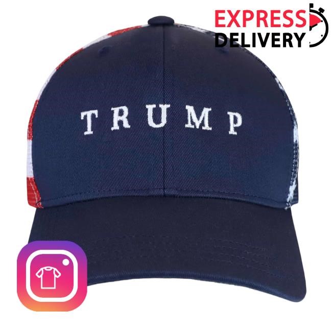 American Flag Back Cap - Trump Store