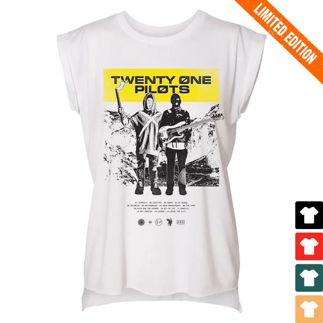 Official 21 Pilots Apparel Clothing Store Merch Postcard Juniors T-Shirt TwentyOnePilots 21Pilots Shop