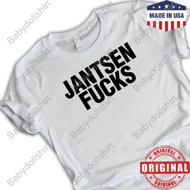 Official Jantsen Fucks White Tee Shirt