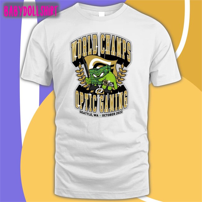 Optic Gaming Merch Optic Hecz Hcs World Champions Shirt Opticgaming World Champs Optic Gaming Seattle Wa October 2022