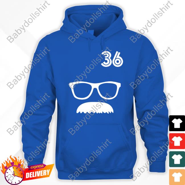 36 Davis Schneider Glasses Moustache Shirt