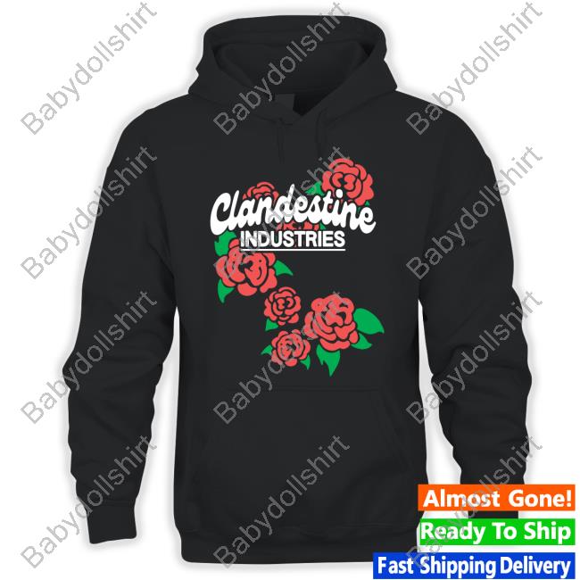 Clandestine Industries Merch Band Of Roses Shirt