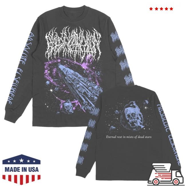 Official Blood Incantation Merch Eternal Rest L/S Tee (Graphite)