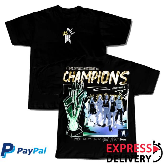 Shopify Rebellion Limited Edition GC Champions Tee Shirt