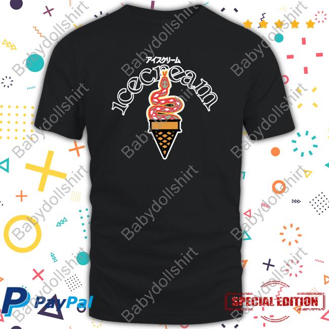 Official Ice Cream Snakey Cone Shirt