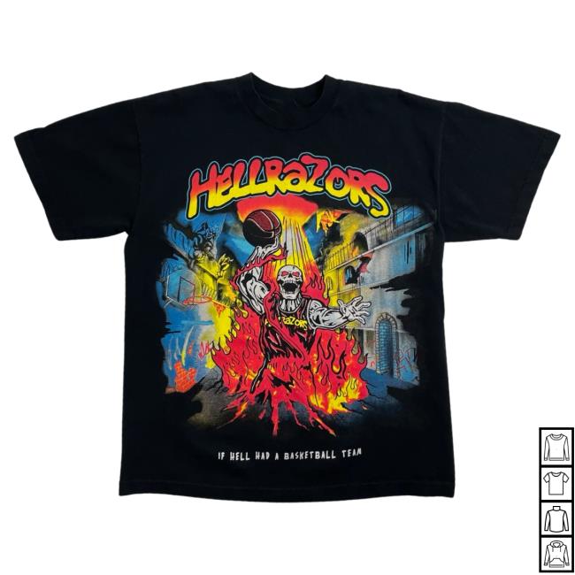 Official Shop Demand Warren Lotus Hellrazors Basketball Team New Shirt